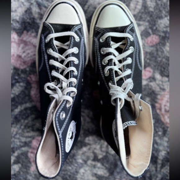 Converse Chuck 70 Black High-Top Sneakers - Picture 4 of 6